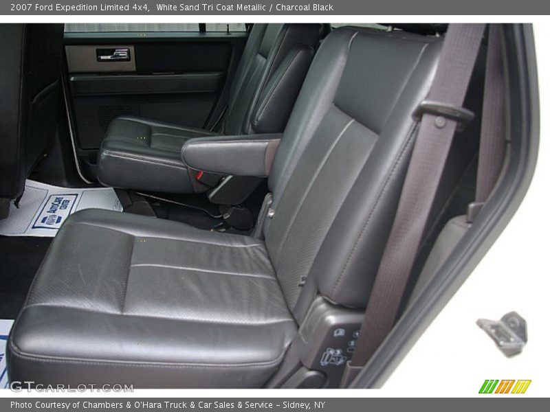 White Sand Tri Coat Metallic / Charcoal Black 2007 Ford Expedition Limited 4x4