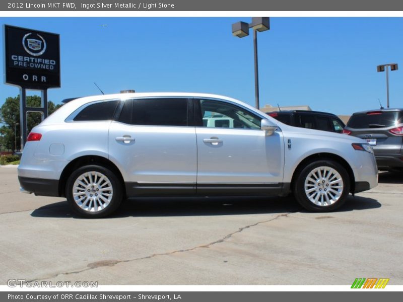 Ingot Silver Metallic / Light Stone 2012 Lincoln MKT FWD