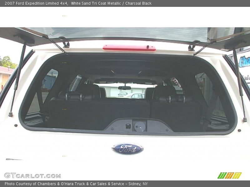 White Sand Tri Coat Metallic / Charcoal Black 2007 Ford Expedition Limited 4x4