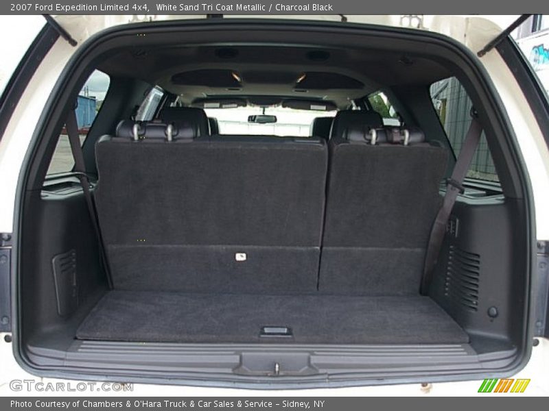 White Sand Tri Coat Metallic / Charcoal Black 2007 Ford Expedition Limited 4x4