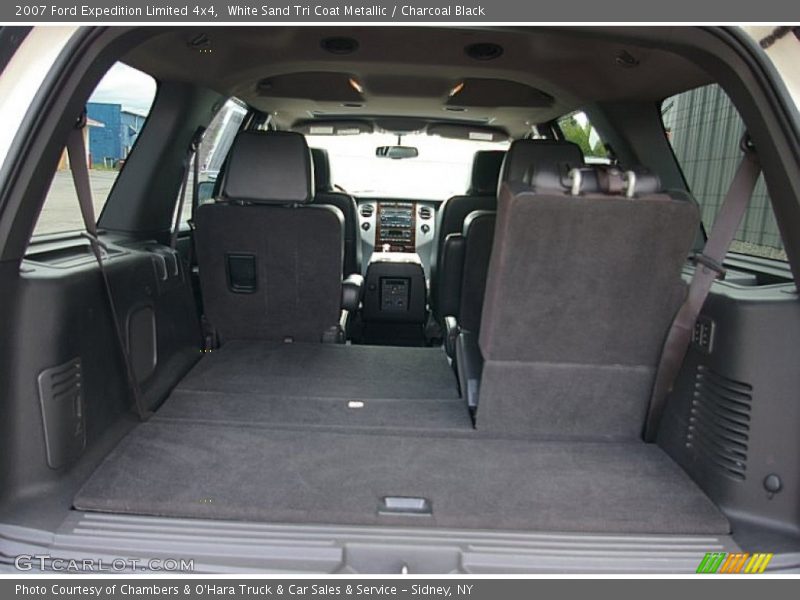 White Sand Tri Coat Metallic / Charcoal Black 2007 Ford Expedition Limited 4x4
