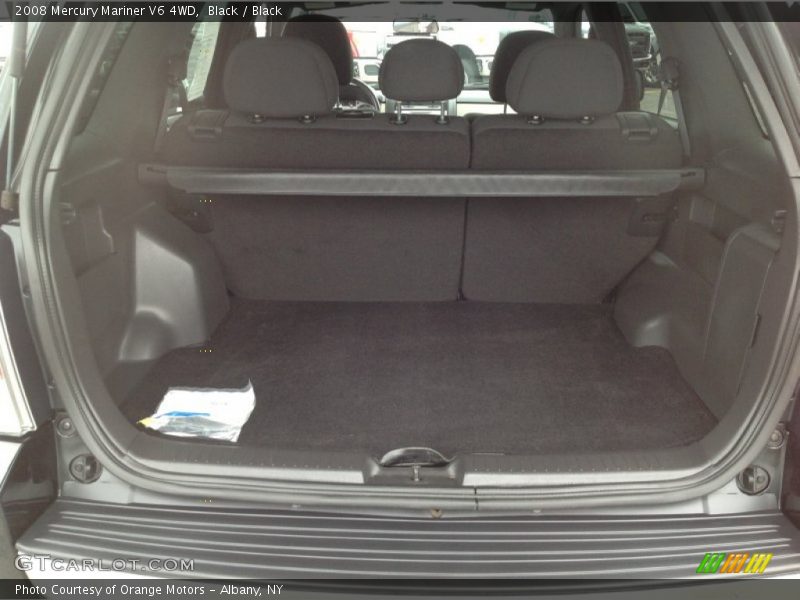 Black / Black 2008 Mercury Mariner V6 4WD