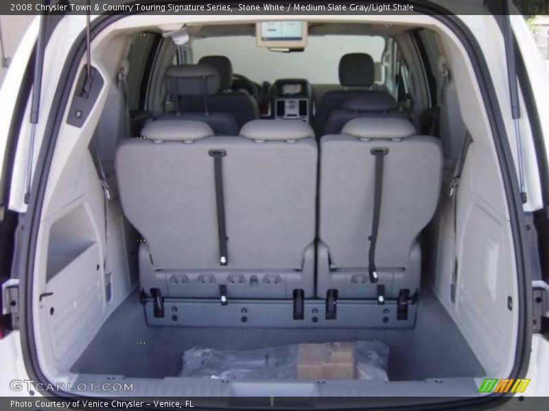 Stone White / Medium Slate Gray/Light Shale 2008 Chrysler Town & Country Touring Signature Series