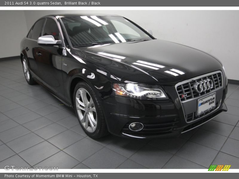 Brilliant Black / Black 2011 Audi S4 3.0 quattro Sedan