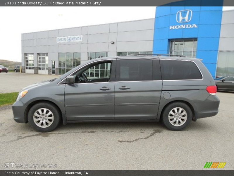 Polished Metal Metallic / Gray 2010 Honda Odyssey EX