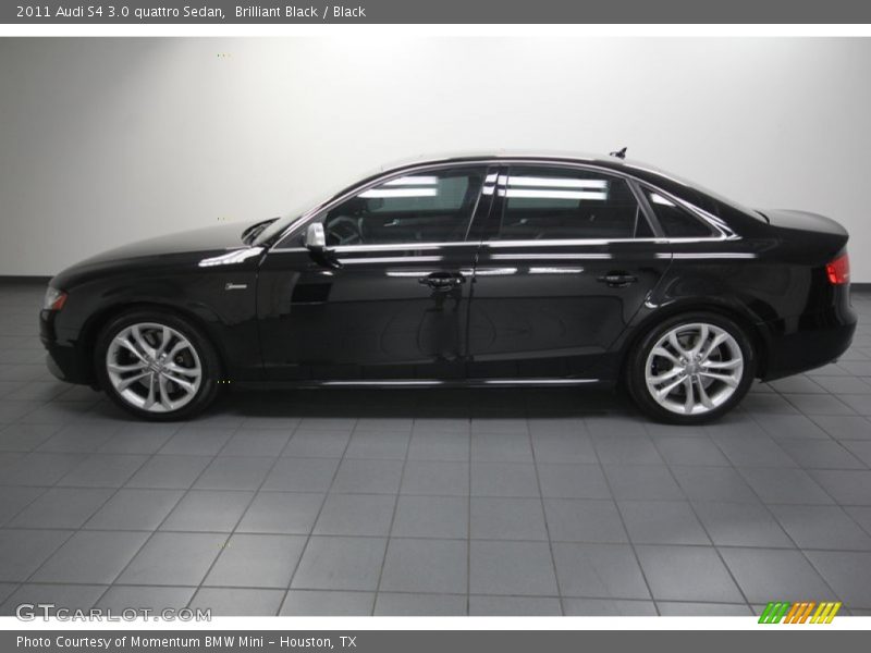 Brilliant Black / Black 2011 Audi S4 3.0 quattro Sedan