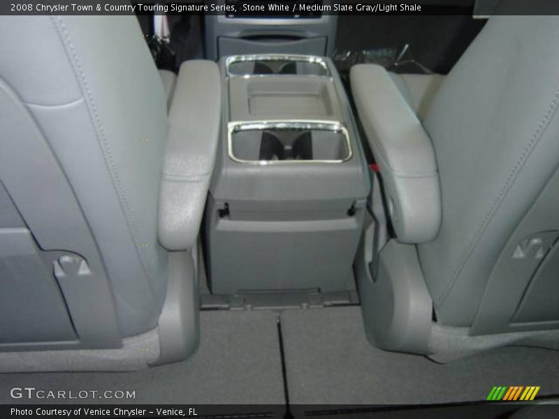 Stone White / Medium Slate Gray/Light Shale 2008 Chrysler Town & Country Touring Signature Series