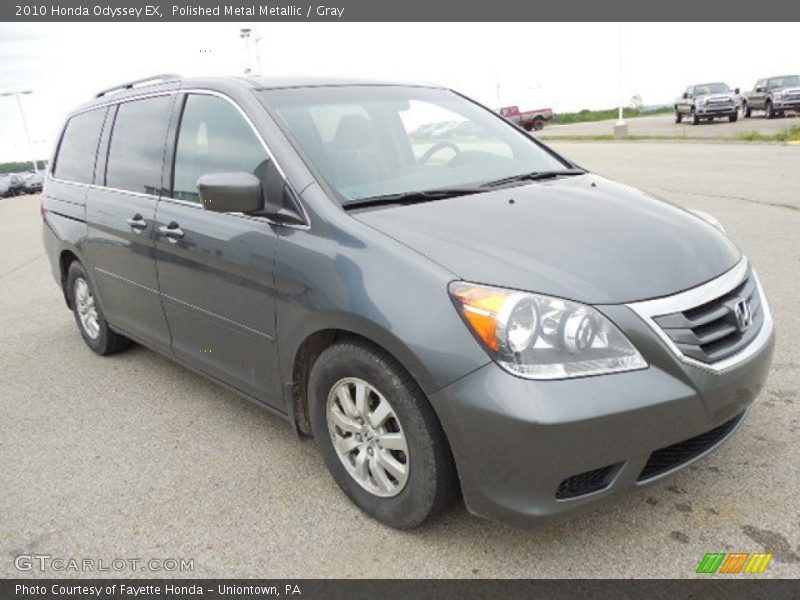 Polished Metal Metallic / Gray 2010 Honda Odyssey EX