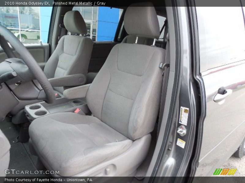 Polished Metal Metallic / Gray 2010 Honda Odyssey EX