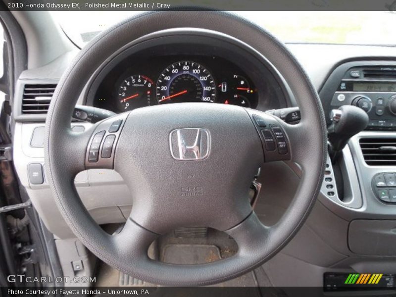 Polished Metal Metallic / Gray 2010 Honda Odyssey EX