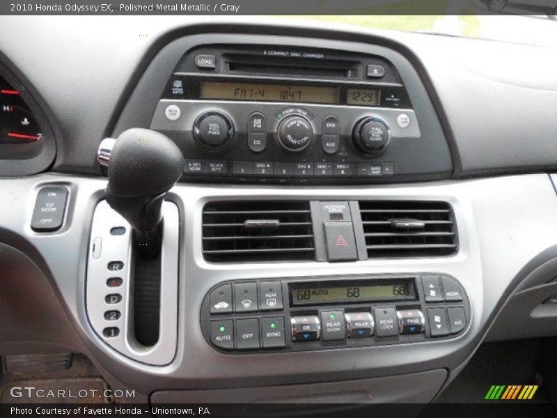 Polished Metal Metallic / Gray 2010 Honda Odyssey EX