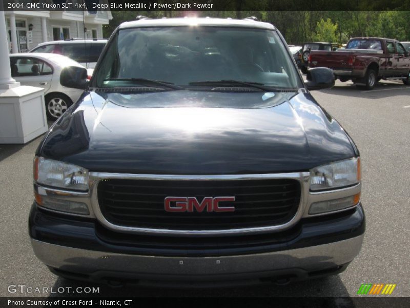 Deep Blue Metallic / Pewter/Dark Pewter 2004 GMC Yukon SLT 4x4