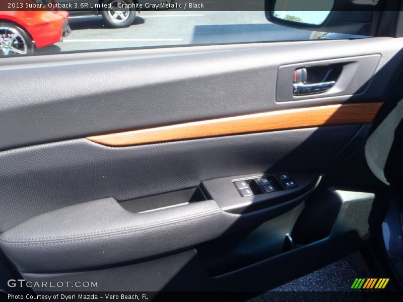 Graphite Gray Metallic / Black 2013 Subaru Outback 3.6R Limited