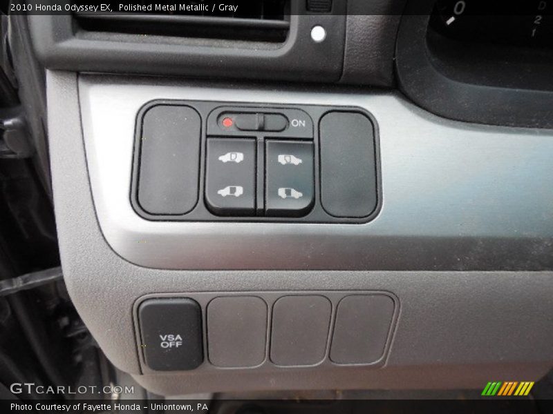 Polished Metal Metallic / Gray 2010 Honda Odyssey EX
