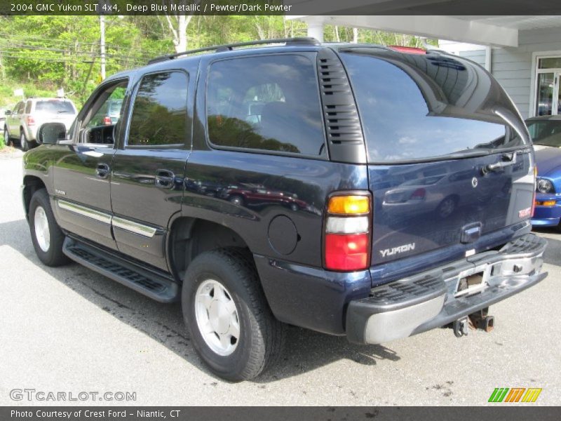 Deep Blue Metallic / Pewter/Dark Pewter 2004 GMC Yukon SLT 4x4