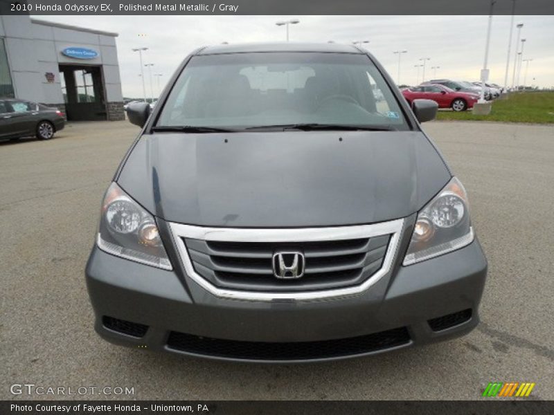 Polished Metal Metallic / Gray 2010 Honda Odyssey EX