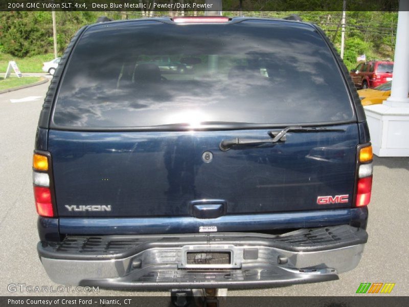 Deep Blue Metallic / Pewter/Dark Pewter 2004 GMC Yukon SLT 4x4