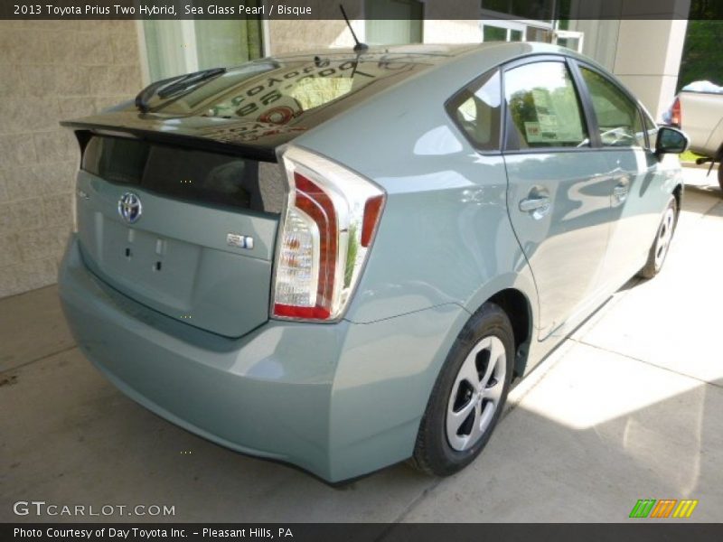 Sea Glass Pearl / Bisque 2013 Toyota Prius Two Hybrid