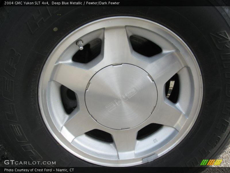 Deep Blue Metallic / Pewter/Dark Pewter 2004 GMC Yukon SLT 4x4