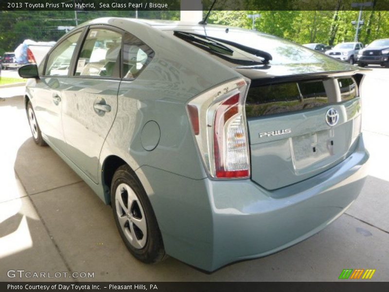 Sea Glass Pearl / Bisque 2013 Toyota Prius Two Hybrid