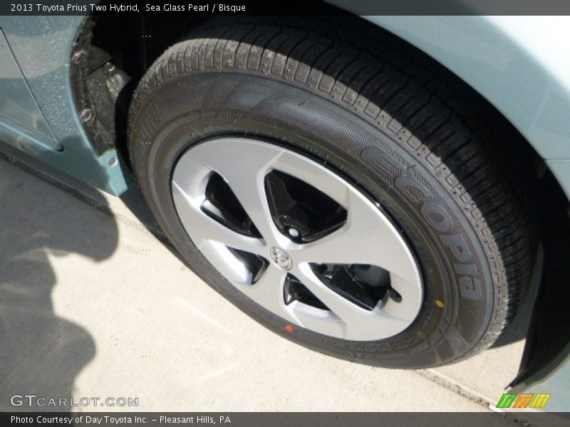 Sea Glass Pearl / Bisque 2013 Toyota Prius Two Hybrid
