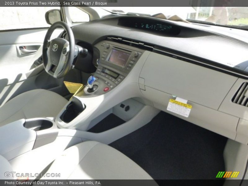 Sea Glass Pearl / Bisque 2013 Toyota Prius Two Hybrid