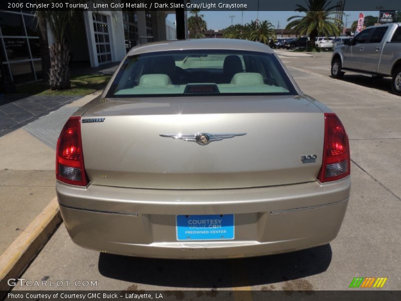 Linen Gold Metallic / Dark Slate Gray/Light Graystone 2006 Chrysler 300 Touring