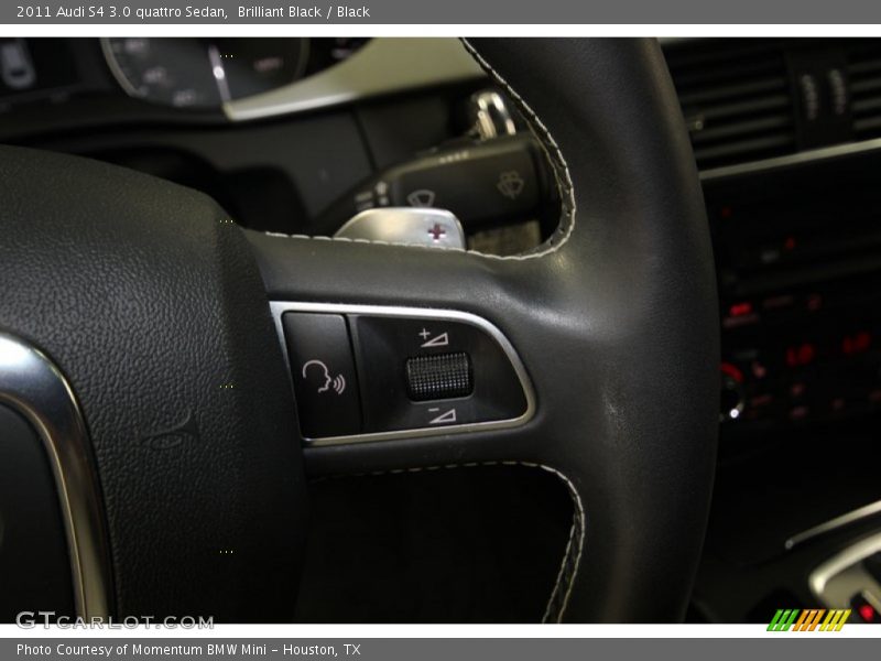 Brilliant Black / Black 2011 Audi S4 3.0 quattro Sedan