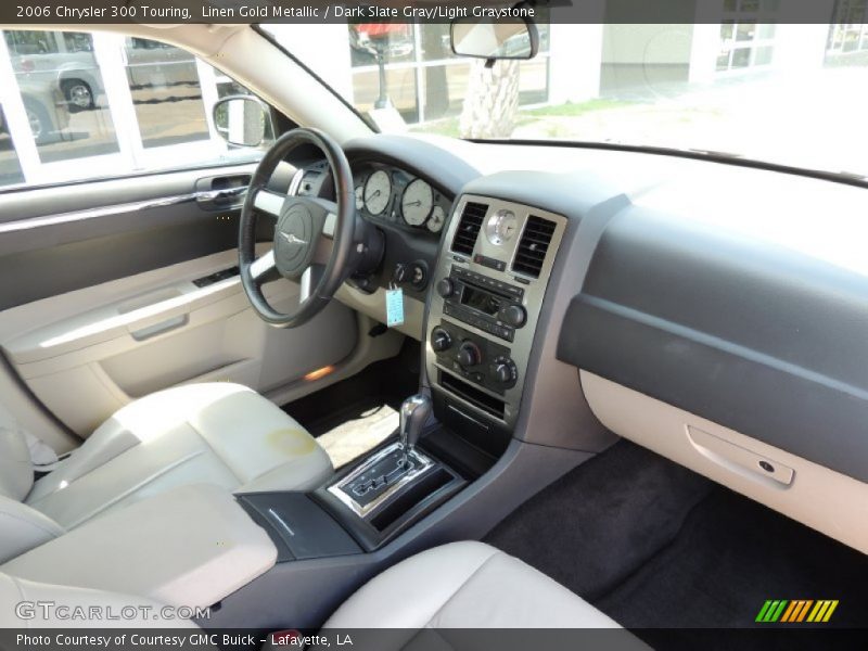 Linen Gold Metallic / Dark Slate Gray/Light Graystone 2006 Chrysler 300 Touring