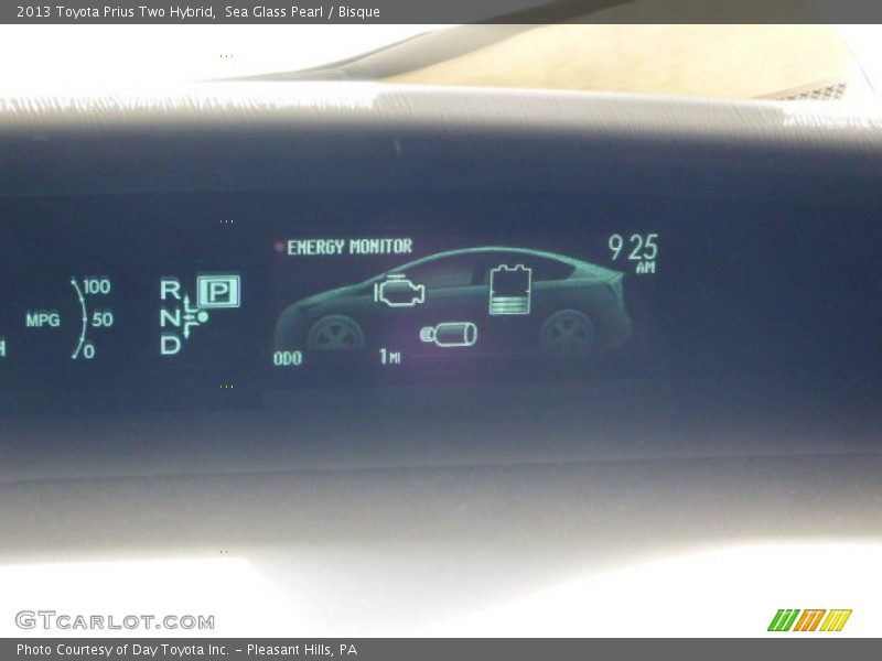 Sea Glass Pearl / Bisque 2013 Toyota Prius Two Hybrid