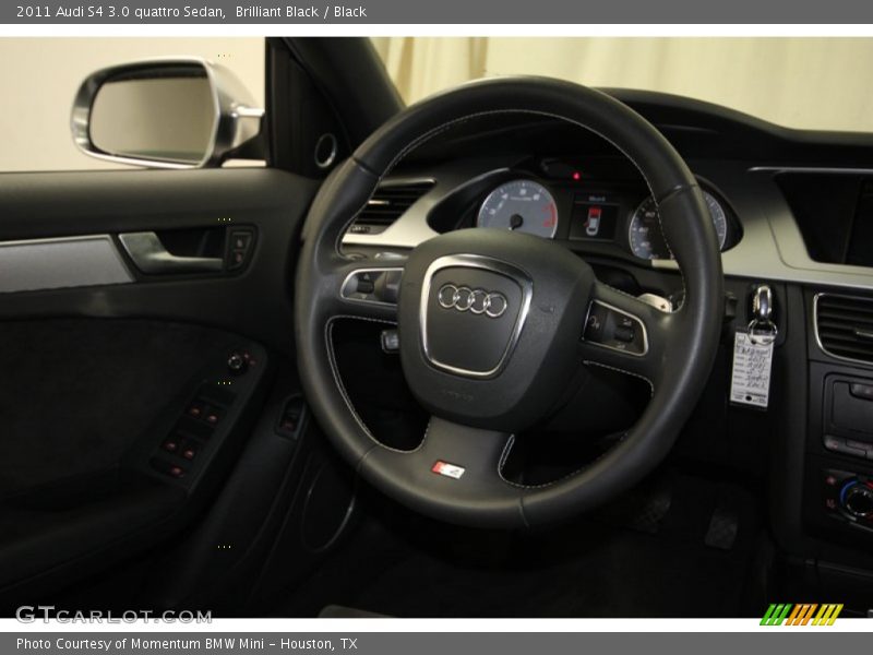 Brilliant Black / Black 2011 Audi S4 3.0 quattro Sedan