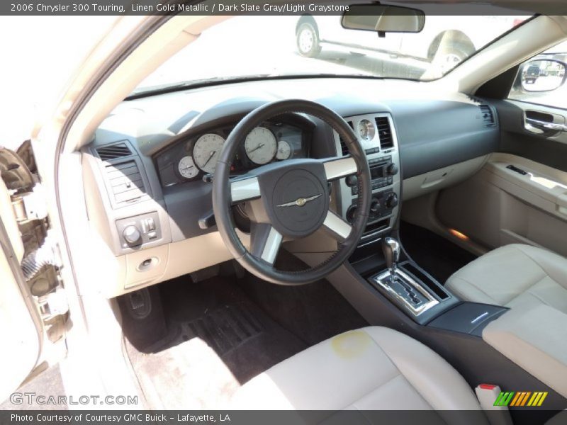 Linen Gold Metallic / Dark Slate Gray/Light Graystone 2006 Chrysler 300 Touring