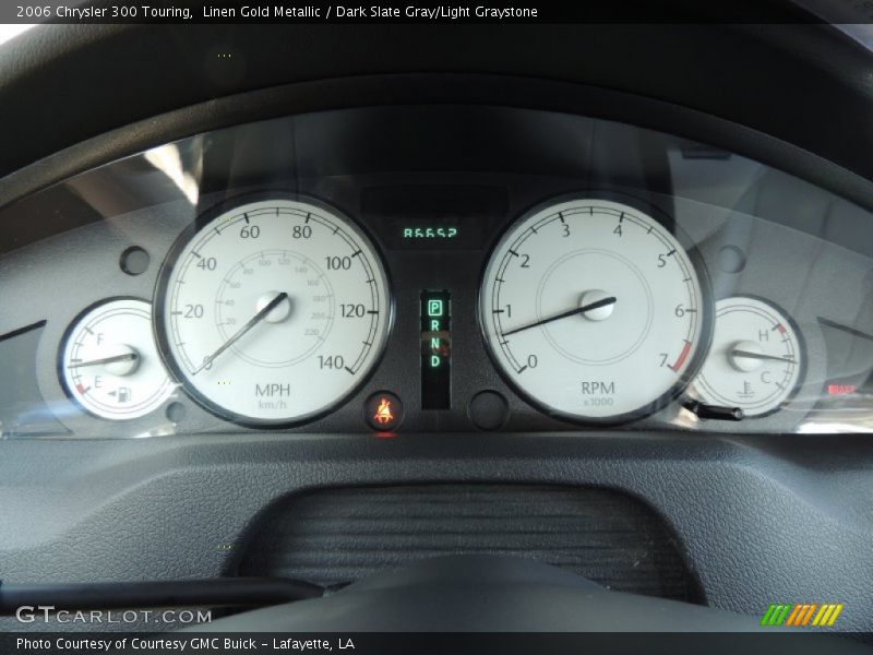 Linen Gold Metallic / Dark Slate Gray/Light Graystone 2006 Chrysler 300 Touring