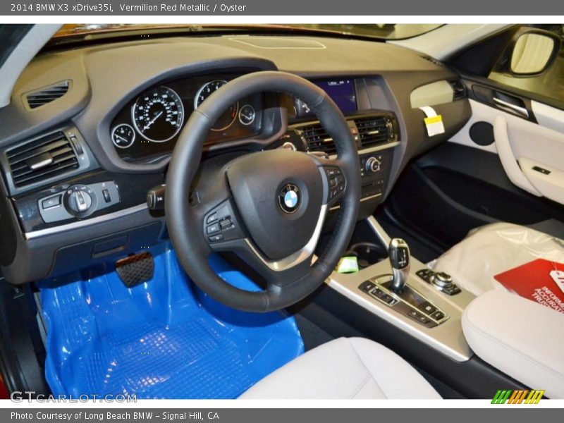 Dashboard of 2014 X3 xDrive35i