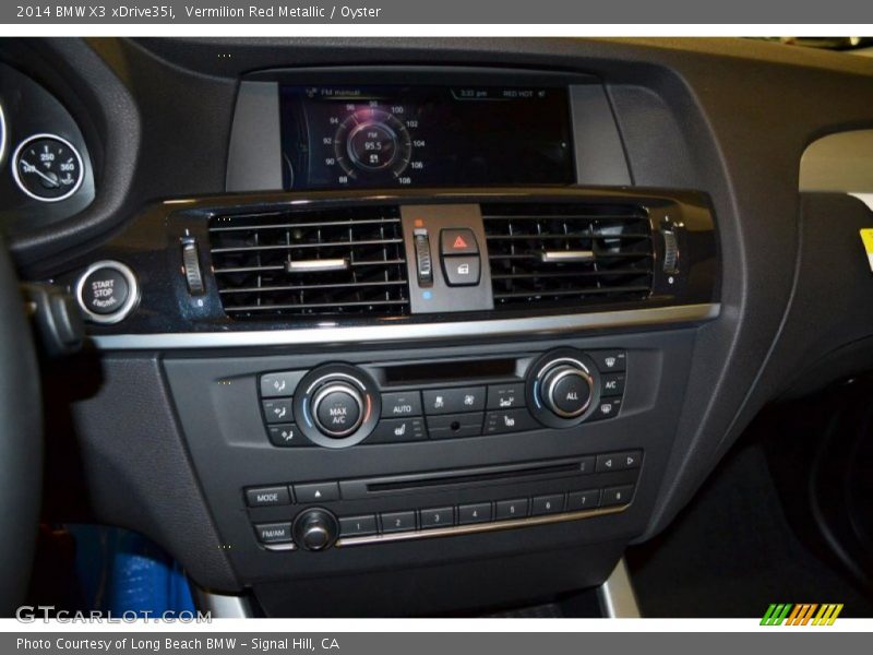 Controls of 2014 X3 xDrive35i