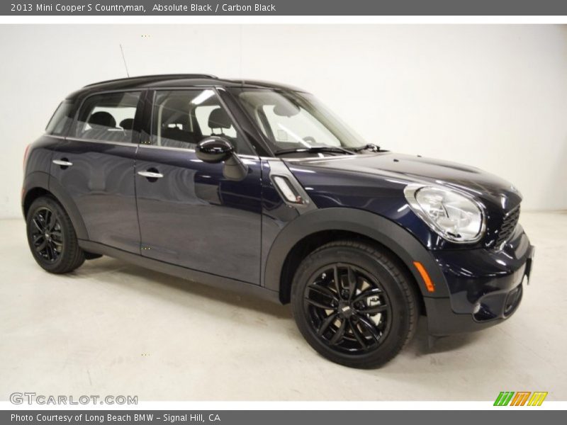 Absolute Black / Carbon Black 2013 Mini Cooper S Countryman