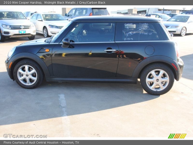 Midnight Black Metallic / Grey/Carbon Black 2010 Mini Cooper Hardtop