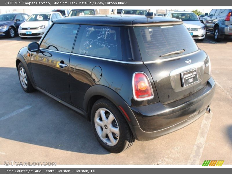 Midnight Black Metallic / Grey/Carbon Black 2010 Mini Cooper Hardtop