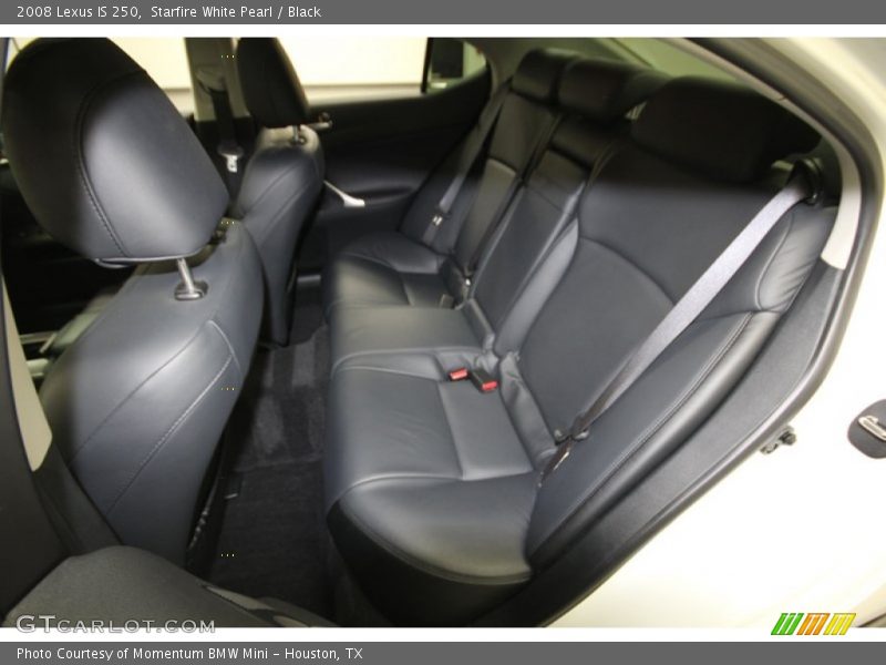 Starfire White Pearl / Black 2008 Lexus IS 250