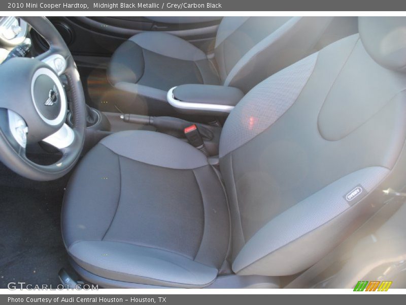 Midnight Black Metallic / Grey/Carbon Black 2010 Mini Cooper Hardtop