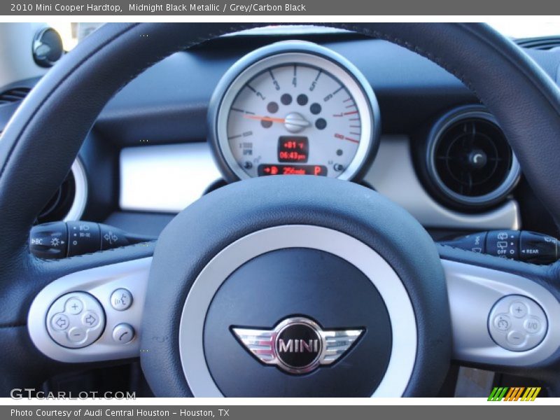 Midnight Black Metallic / Grey/Carbon Black 2010 Mini Cooper Hardtop