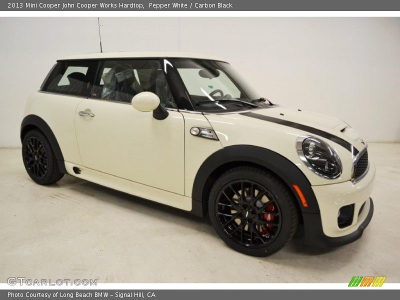Pepper White / Carbon Black 2013 Mini Cooper John Cooper Works Hardtop