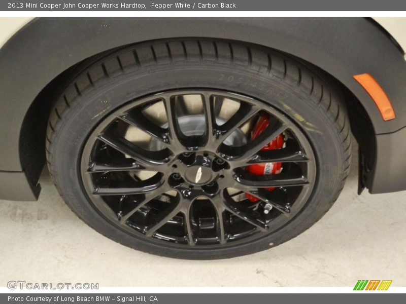 Pepper White / Carbon Black 2013 Mini Cooper John Cooper Works Hardtop
