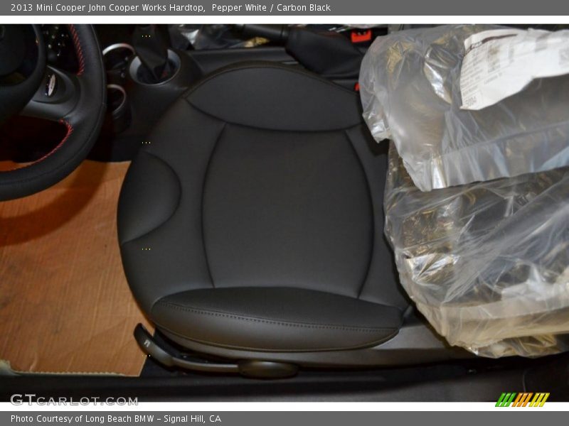 Pepper White / Carbon Black 2013 Mini Cooper John Cooper Works Hardtop