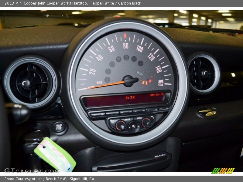 Pepper White / Carbon Black 2013 Mini Cooper John Cooper Works Hardtop