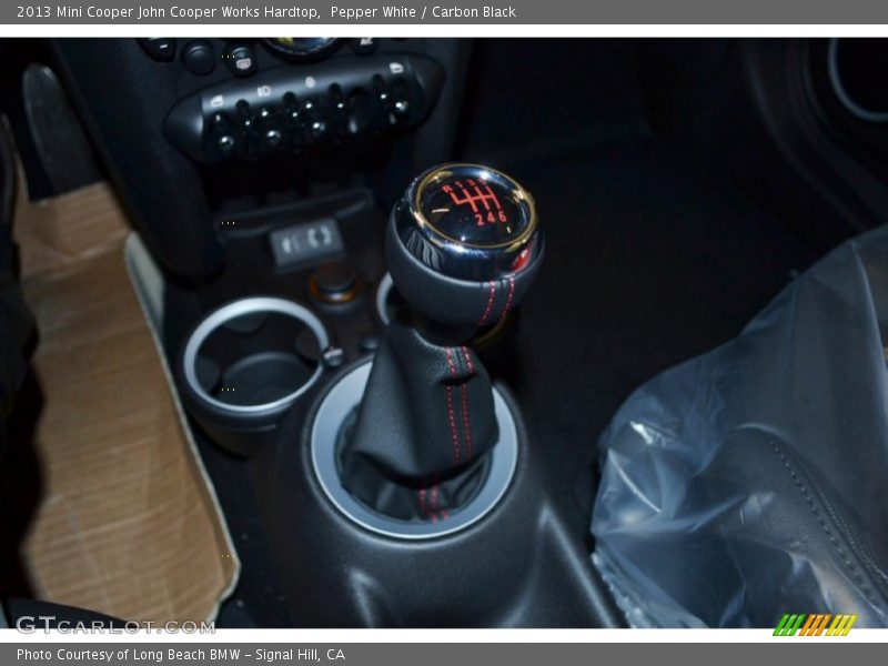 Pepper White / Carbon Black 2013 Mini Cooper John Cooper Works Hardtop