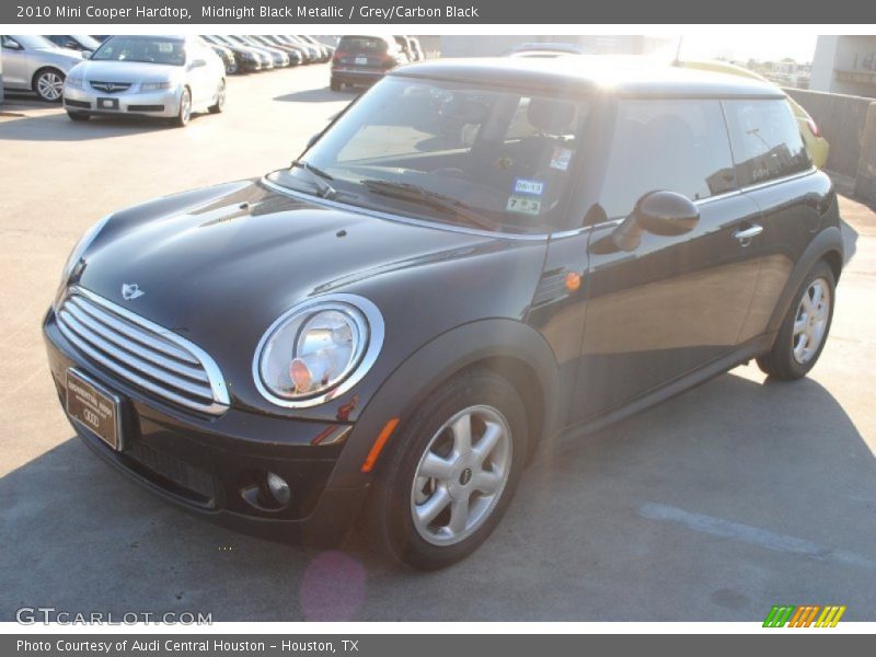 Midnight Black Metallic / Grey/Carbon Black 2010 Mini Cooper Hardtop