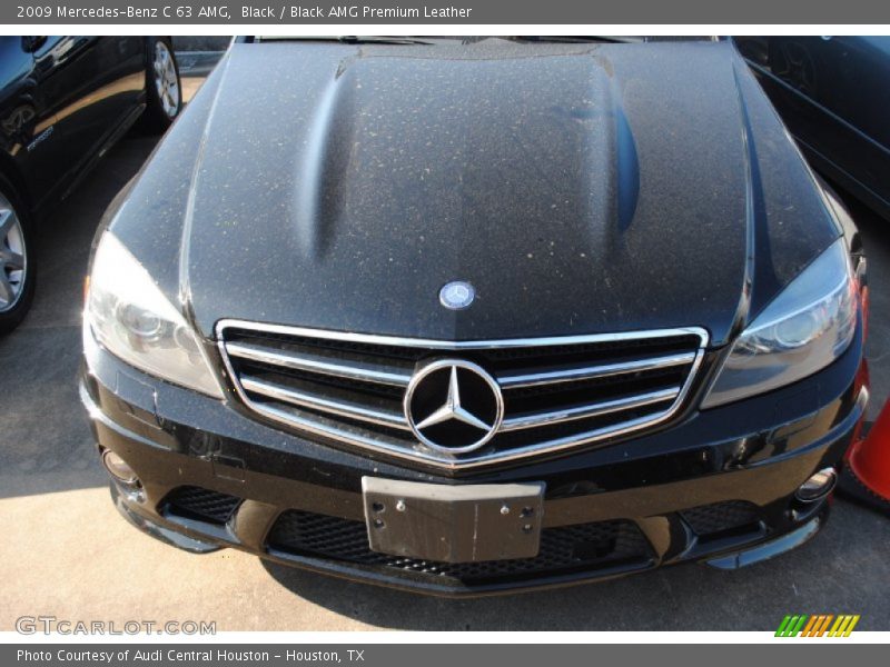 Black / Black AMG Premium Leather 2009 Mercedes-Benz C 63 AMG