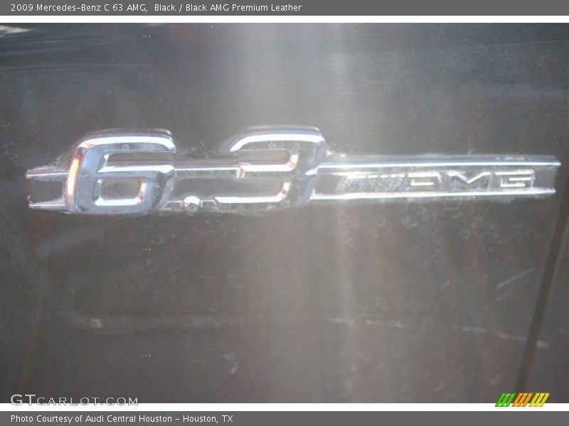 Black / Black AMG Premium Leather 2009 Mercedes-Benz C 63 AMG