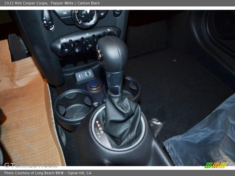 Pepper White / Carbon Black 2013 Mini Cooper Coupe